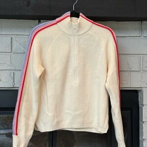 Marine Layer rainbow cotton/wool blend sweater